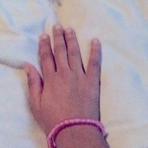 Cotton candy bracelet